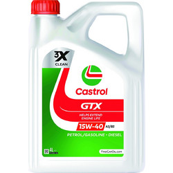 Castrol GTX A3/B3 Ημισυνθετικό Λάδι Αυτοκινήτου 15W-40 4lt