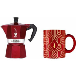 Bialetti Moka Express 6 Cups Red