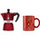 Bialetti Moka Express 6 Cups Red