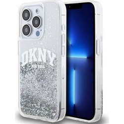 Θήκη Κινητού DKNY Liquid Glitter Arch Logo for Apple iPhone 14 Pro TPU Clear