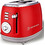 Morris Retro R20816TSR Φρυγανιέρα 2 Θέσεων 850W Κόκκινη
