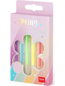Legami Spring is in The Air Pastel Σετ Στυλό Gel 1mm Πολύχρωμο 6τμχ
