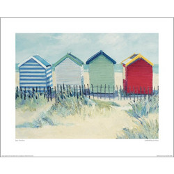 Pyramid International Αφίσα Jane Hewlett - Suffolk Beach Huts 40x50cm