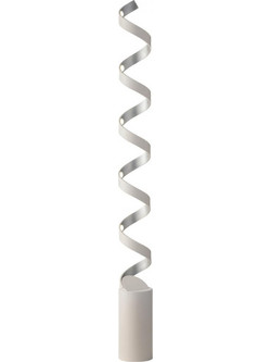 Luce Μοντέρνο LED Φωτιστικό Δαπέδου Υ152xΜ14.5cm με Φυσικό Λευκό Φως σε Λευκό Χρώμα LED-HELIX-PT10 BCO 8031414868728