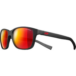 Julbo Powell 4751114 Γυναικεία Γυαλιά Ηλίου Τετράγωνα Κοκάλινα Μαύρα με Πορτοκαλί Καθρέπτης Φακό