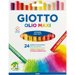 Λαδοπαστέλ Giotto Olio Maxi 24τμχ (Ν)