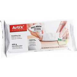 ARTIX PAINTS φυσικός πηλός PY037, 500γρ, λευκός PY037
