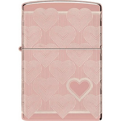 Heart Design Zippo