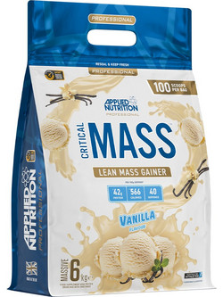Applied Nutrition Critical Mass Professional Vanilla Πρωτεΐνη Ορού Γάλακτος Όγκου 6kg