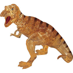 Puzzle 3D Crystal Puzzle T-Rex Brown 3D 49 Κομμάτια