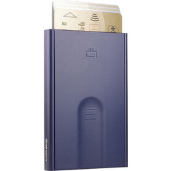 ΚΑΡΤΟΘΗΚΗ ΑΛΟΥΜΙΝΙΟΥ ΠΡΟΣΤΑΣΙΑΣ ΚΑΡΤΩΝ OGON CARD HOLDER SLIDER NAVY BLUE