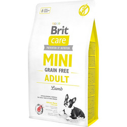 Brit Care Mini Adult Grain Free with Lamb 2kg