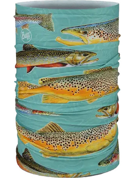 BUFF - COOLNET UV NECKWARMER ABACHAR TROUT MULTI