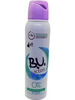 B.U. In Action Active Γυναικείο Αποσμητικό Spray 48h 150ml