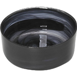 ΜΠΟΛ ESPIEL ATLAS ALABASTER ΓΥΑΛΙΝΟ ΜΑΥΡΟ (15CM)