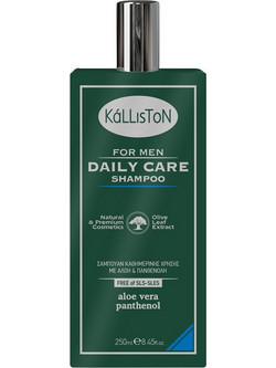Kalliston Daily Care For Men Φυτικό Σαμπουάν 250ml