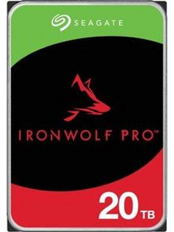 Seagate IronWolf Pro 20TB HDD Σκληρός Δίσκος 3.5" Sata 3 7200rpm με 256MB Cache
