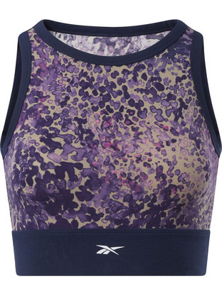 Reebok Mod Safari Cotton Bralette Αθλητικό Μπουστάκι με Μέτρια Στήριξη Πολύχρωμο IM4157