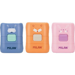 ΓΟΜΑ ΜΕ ΒΟΥΡΤΣΑΚΙ MILAN COMPACT FUN ANIMALS 4901116FA