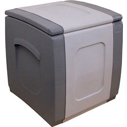 Μπαούλο Αποθήκευσης Εξωτερικού Χώρου Strong Box Compact Πλαστικό 100lt γκρί / Λευκό Μ50xΠ54xΥ57εκ