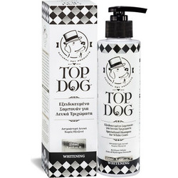Top Dog Conditioner Σαμπουάν Whitening Για Ασπρα Σκυλιά 250ml