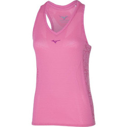 Mizuno Aero Tank Γυναικείο Αθλητικό T-Shirt Φούξια J2GA220164