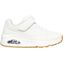 Skechers Uno Παιδικά Sneakers Λευκά 403673L-WHT