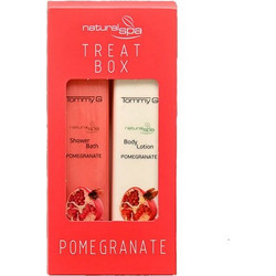 Tommy G Treat Box Natural Spa Pomegranate