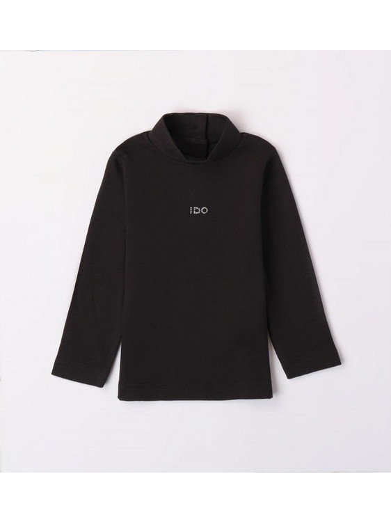 iDo Παιδικό T-Shirt Μακρυμάνικο Μαύρο 4X372-0658