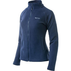 Hi-Tec Ηenis Γυναικεία Ζακέτα Fleece Μακριά με Φερμουάρ Navy Μπλε 92800197-977
