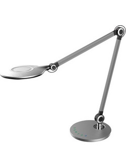Homemarkt ΦΩΤΙΣΤΙΚΟ ΓΡΑΦΕΙΟΥ LED BLAIN PRO HM4452.08 ΓΚΡΙ-ΑΣΗΜΙ ΧΡΩΜΑ ABS 55,7x49,7Υεκ