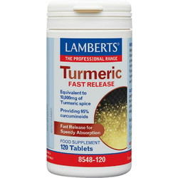 Lamberts Turmeric 10.000mg 120 Ταμπλέτες