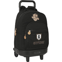 Safta Harry Potter Bravery Σχολική Τσάντα Τρόλεϊ Δημοτικού Μαύρη 612330918