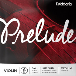 D'Addario J812 Χορδή Βιολιού A Medium Tension 3/4