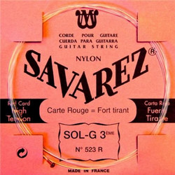 Savarez 523R G Red Χορδή Κλασικής Κιθάρας G Nylon Hard Tension