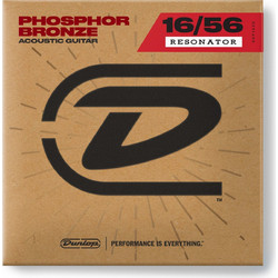 Dunlop Resonator Σετ 6 Χορδές Ακουστικής Κιθάρας Phosphor Bronze 16-56"