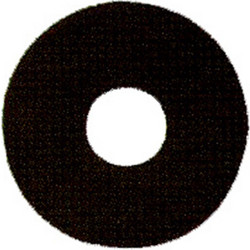 SAMWOO PF30 Strap Pin Felt 12mm Black (Rubber)