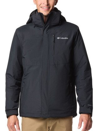 Columbia Element Blocker II Αθλητικό Ανδρικό Μπουφάν Χειμωνιάτικο Softshell Αδιάβροχο Μαύρο 2090122-010
