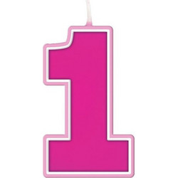Κεράκι Turning One Girl (No 1) Creative Converting