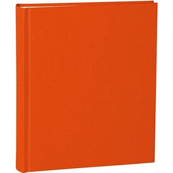 Άλμπουμ Λινό Orange Classic Medium 21.6x25.5 cm (80 Σελίδες)