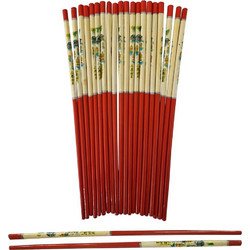 Artekko Ιαπωνικά Αυθεντικά Ξύλινα Chopsticks Κεραμιδί Μπεζ 2pcs 019-0007