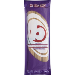 King Soba Noodles από καστανό ρύζι χωρίς γλουτένη ΒΙΟ 250 γρ