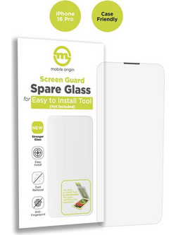 Mobile Origin Screen Guard Spare Glass Case Friendly-Apple iPhone 16 Pro (SGA-SP-i16Pro)