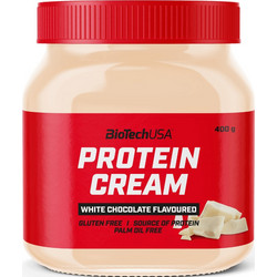 Protein Cream 400g (BiotechUSA) White chocolate