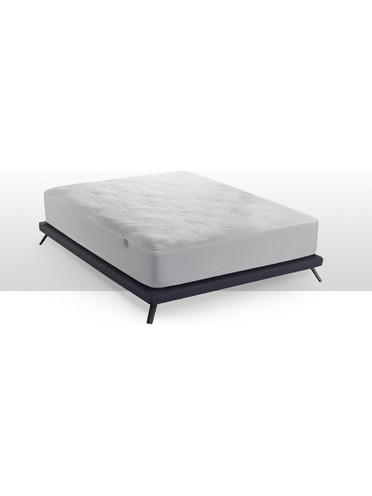 Linea Strom Epoques Cool White Προστατευτικό κάλυμμα στρώματος με ίνες sensice & λάστιχο (131-140)x200cm