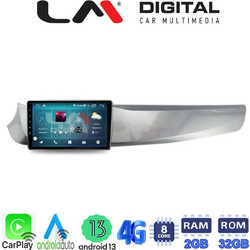 LM Digital ZR8643 Ηχοσύστημα Αυτοκινήτου με Οθόνη Αφής USB Bluetooth & GPS