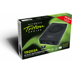 Hifonics TR-202A Αυτοενισχυόμενο Subwoofer Αυτοκινήτου 8" 100W RMS με Κούτα