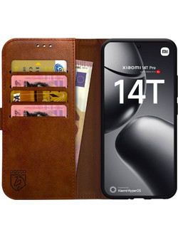 Θήκη Xiaomi 14T Pro Rosso Element PU Πορτοφόλι - Brown (8719246461866)