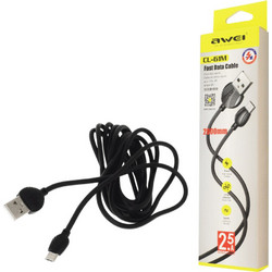 Καλώδιο Φόρτισης & data Micro USB 2m