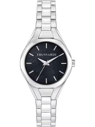 Trussardi Metropolitan Γυναικείο Ρολόι με Ασημί Μεταλλικό Μπρασελέ R2453157511